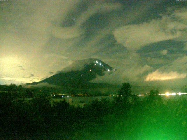 山中湖からの富士山