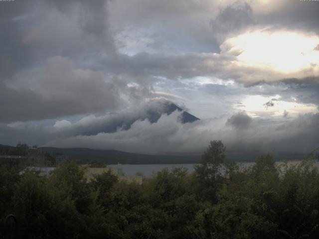 山中湖からの富士山