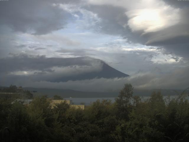 山中湖からの富士山