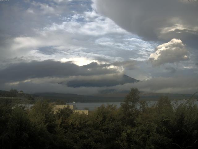 山中湖からの富士山