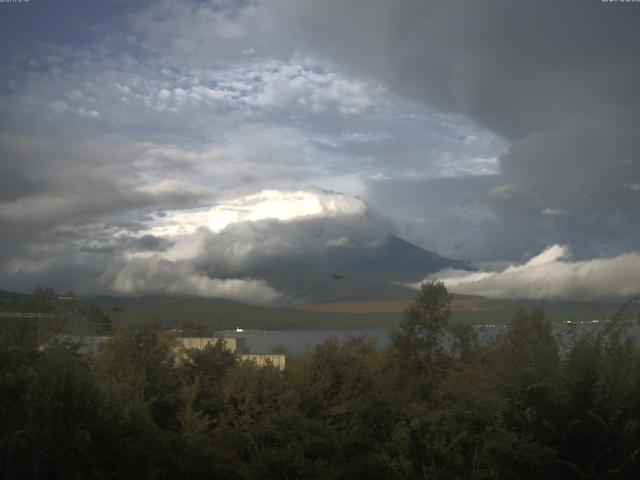 山中湖からの富士山