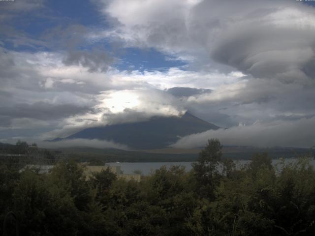 山中湖からの富士山