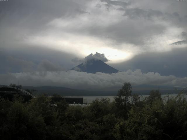 山中湖からの富士山