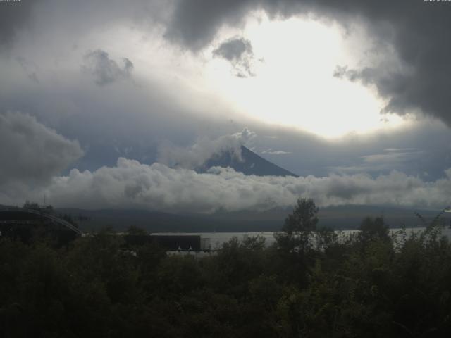 山中湖からの富士山