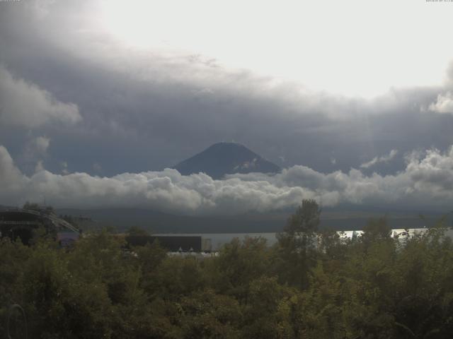 山中湖からの富士山