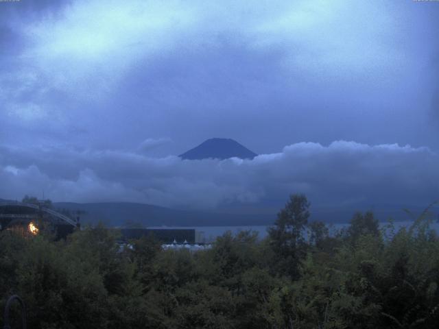 山中湖からの富士山