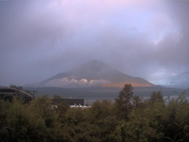 山中湖からの富士山