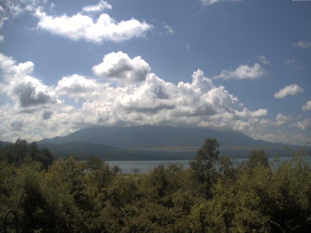 山中湖からの富士山