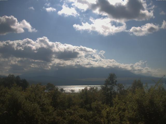 山中湖からの富士山