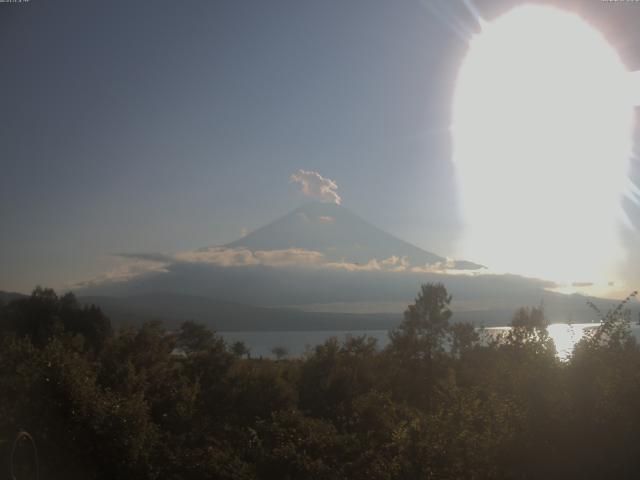 山中湖からの富士山