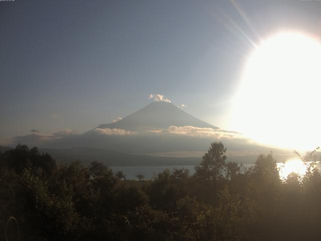 山中湖からの富士山