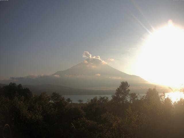 山中湖からの富士山