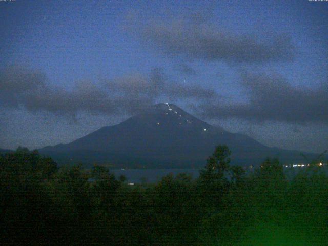 山中湖からの富士山