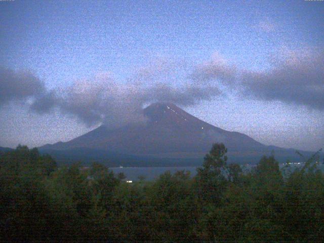 山中湖からの富士山