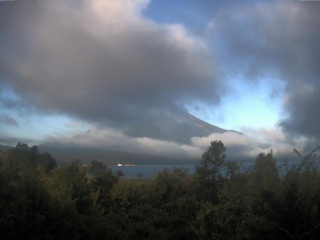 山中湖からの富士山