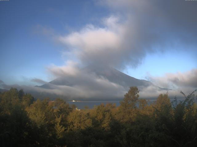 山中湖からの富士山