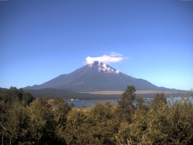 山中湖からの富士山