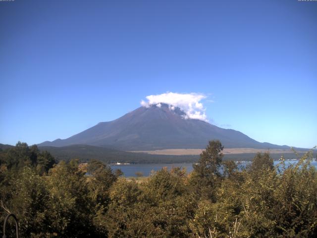 山中湖からの富士山