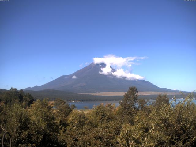 山中湖からの富士山