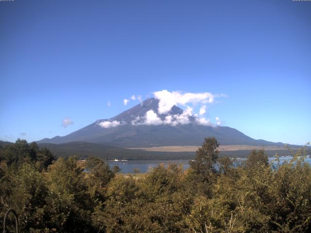 山中湖からの富士山