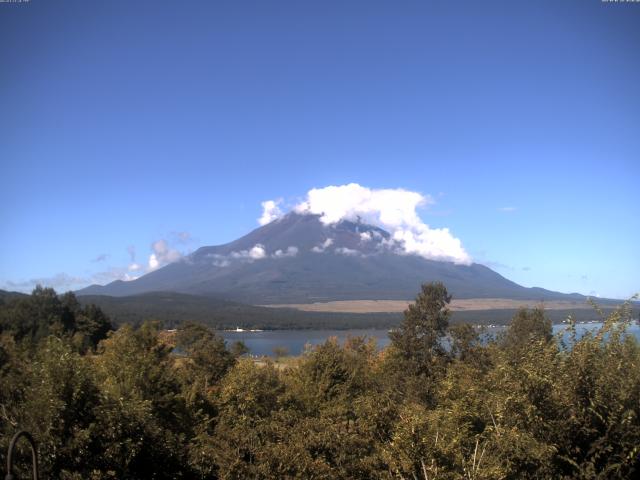 山中湖からの富士山