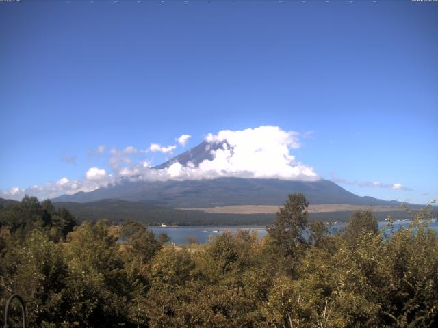 山中湖からの富士山