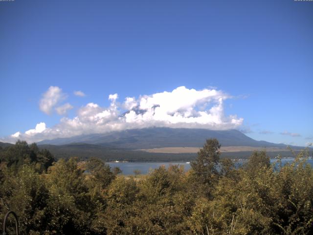 山中湖からの富士山