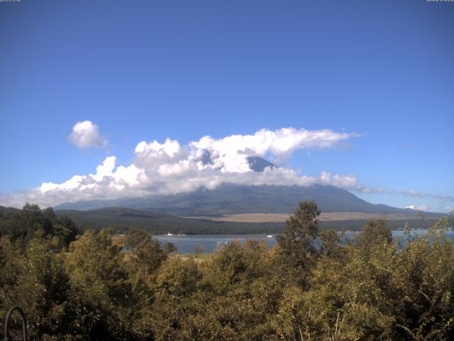 山中湖からの富士山