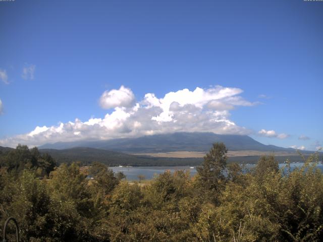 山中湖からの富士山