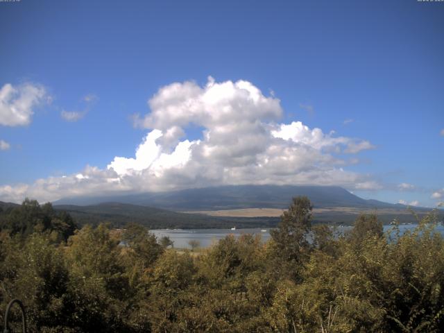 山中湖からの富士山