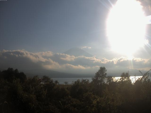 山中湖からの富士山