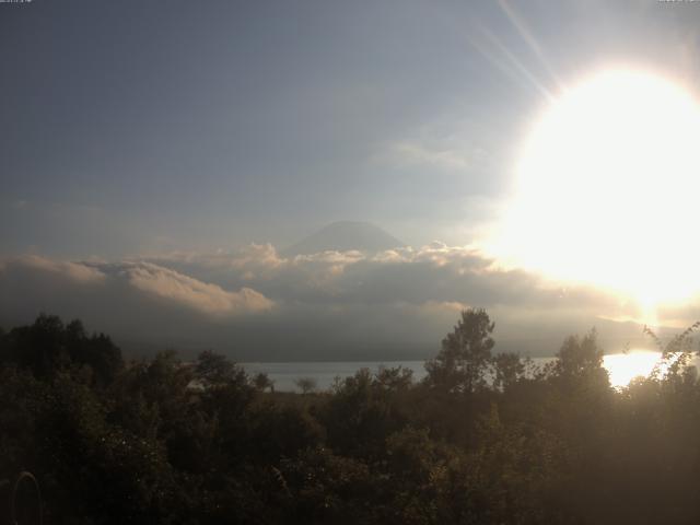 山中湖からの富士山