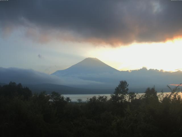 山中湖からの富士山