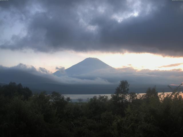 山中湖からの富士山