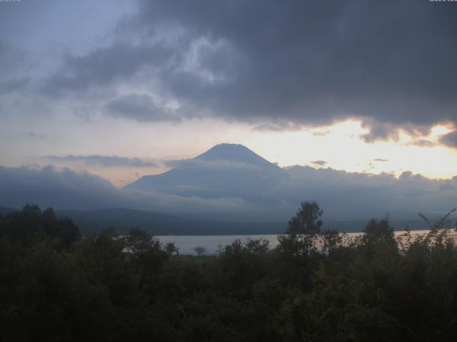 山中湖からの富士山