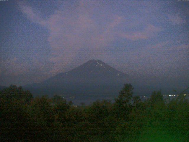 山中湖からの富士山