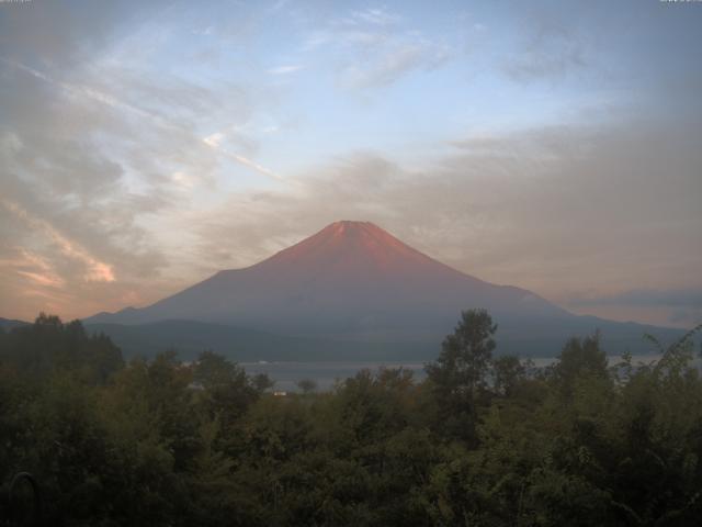 山中湖からの富士山