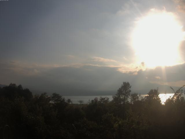 山中湖からの富士山