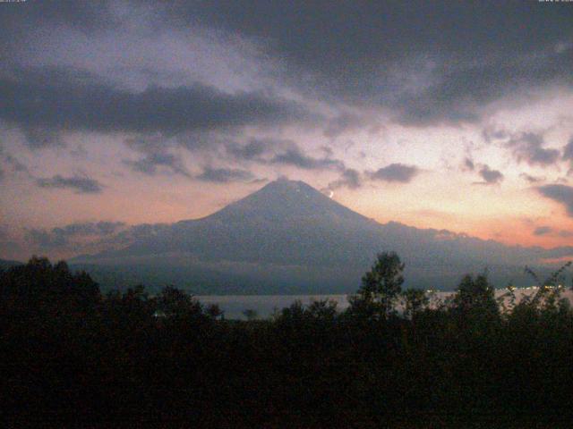 山中湖からの富士山