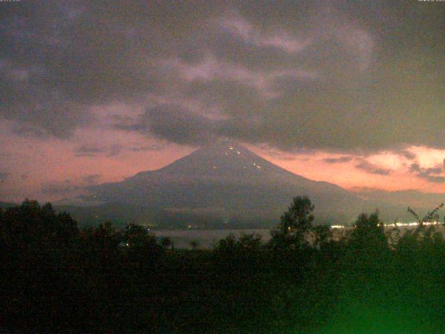 山中湖からの富士山