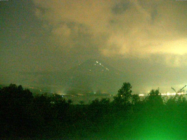 山中湖からの富士山