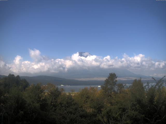 山中湖からの富士山