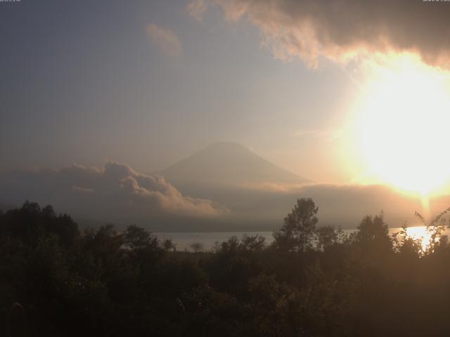 山中湖からの富士山