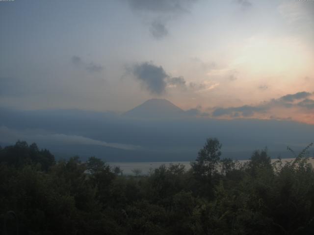 山中湖からの富士山