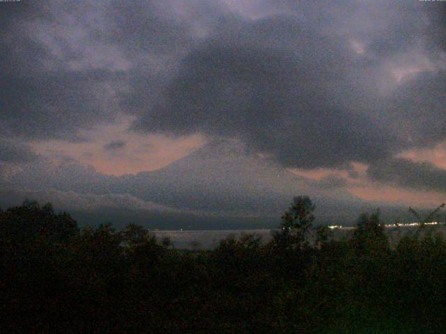 山中湖からの富士山