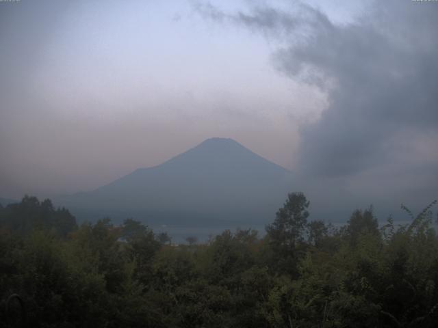 山中湖からの富士山