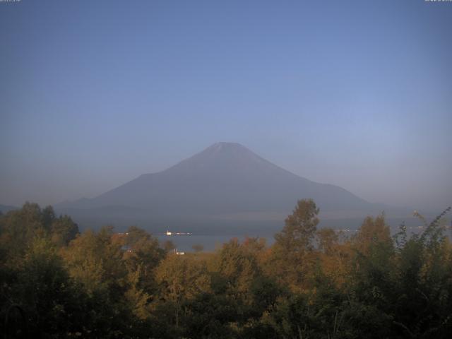 山中湖からの富士山