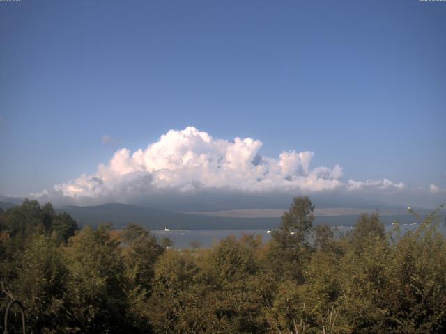 山中湖からの富士山