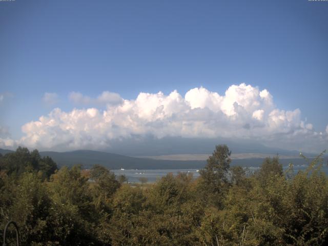 山中湖からの富士山