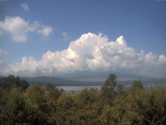 山中湖からの富士山